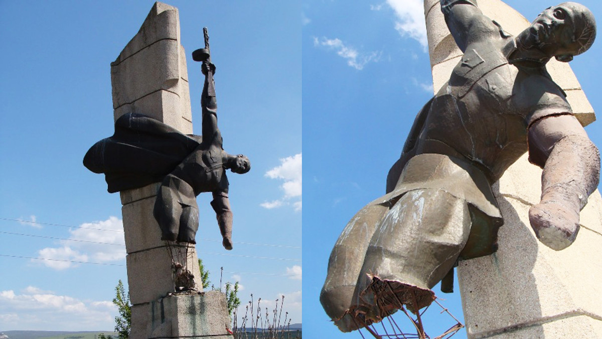В Криму пошкодили пам´ятник радянським воїнам - фото 1