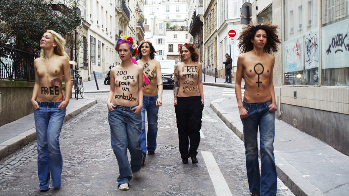 FEMEN знову скаржаться на побиття - фото 1