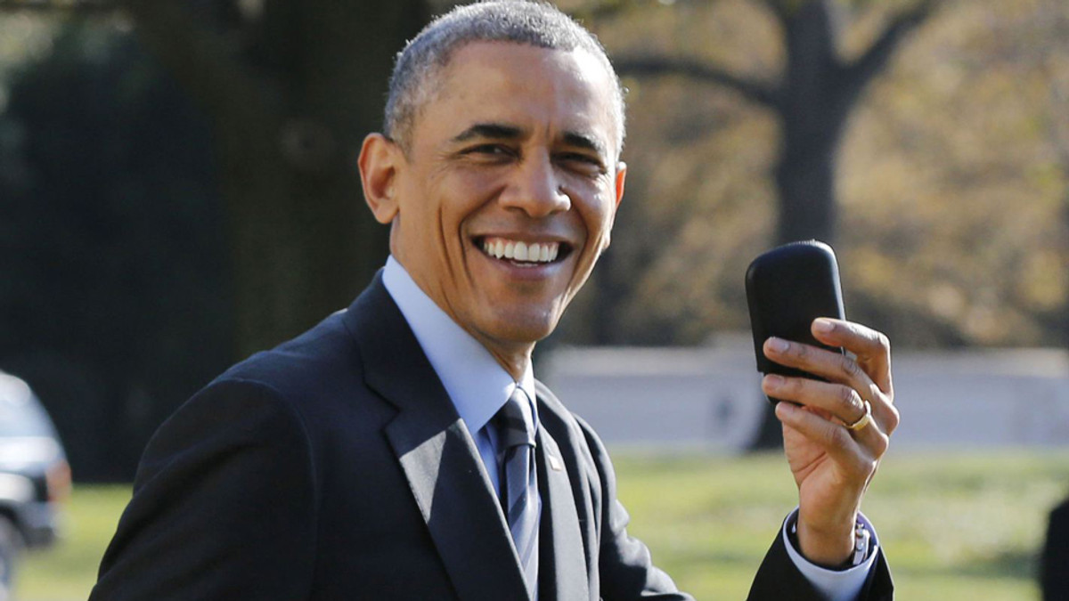Барак Обама забув вдома телефон - фото 1
