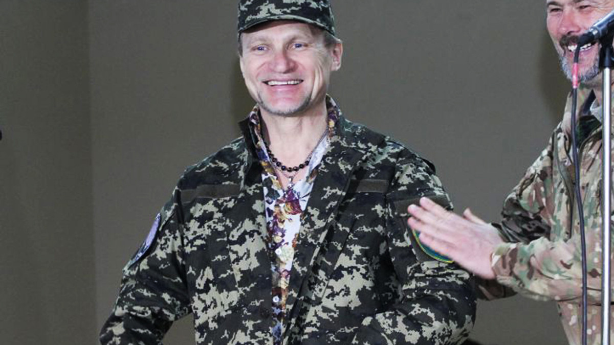 Олег Скрипка став бійцем «Дніпра-1» (Фото) - фото 1