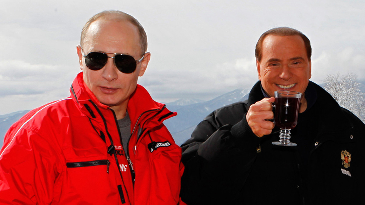 Після легалізації в США одностатевих шлюбів Путін і Берлусконі провели разом вихідні - фото 1