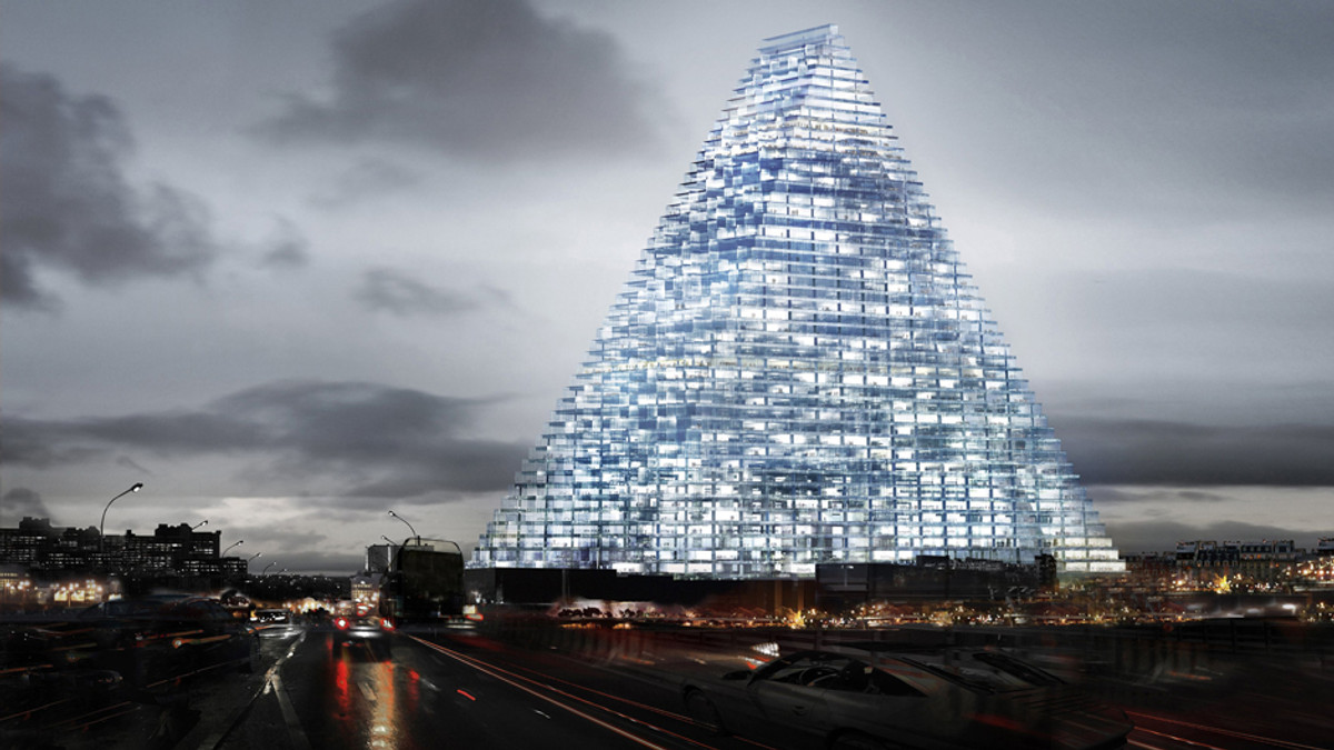 У Парижі побудують хмарочос-трикутник (Фото) - фото 1