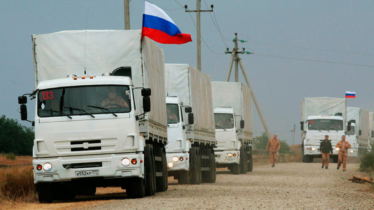 Росія анонсувала відправку чергових «гумконвоїв» на Донбас - фото 1