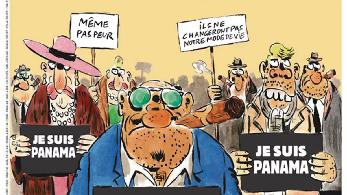 Charlie Hebdo зробив карикатуру на тему офшорів - фото 1