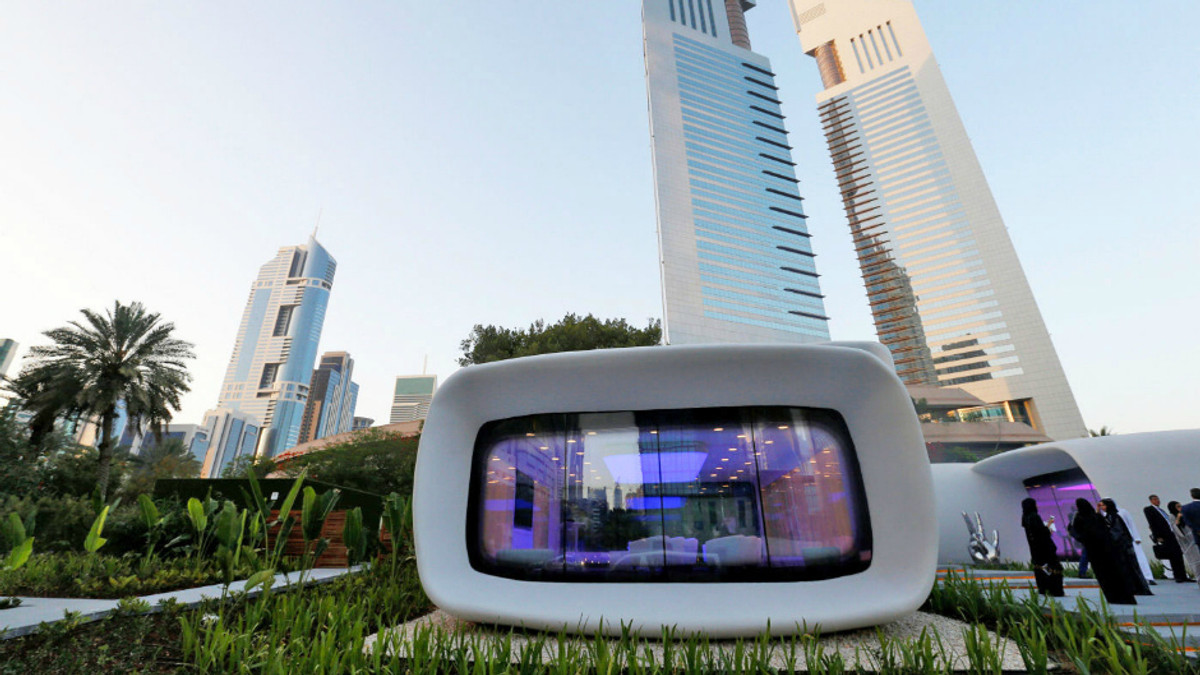 У Дубаї відкриють перший надрукований на 3D-принтері офіс - фото 1