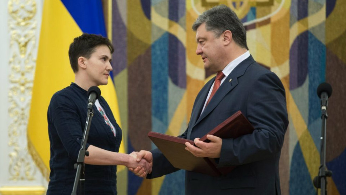 Надії Савченко присвоїли звання Героя України - фото 1