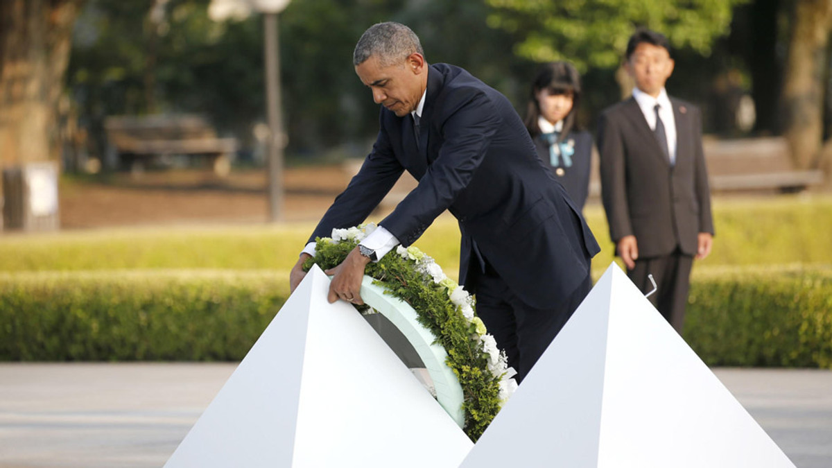 Обама приїхав на Хіросіму - фото 1