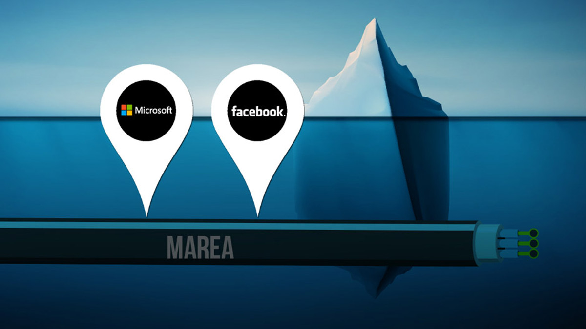 Facebook і Microsoft прокладуть кабель через океан - фото 1