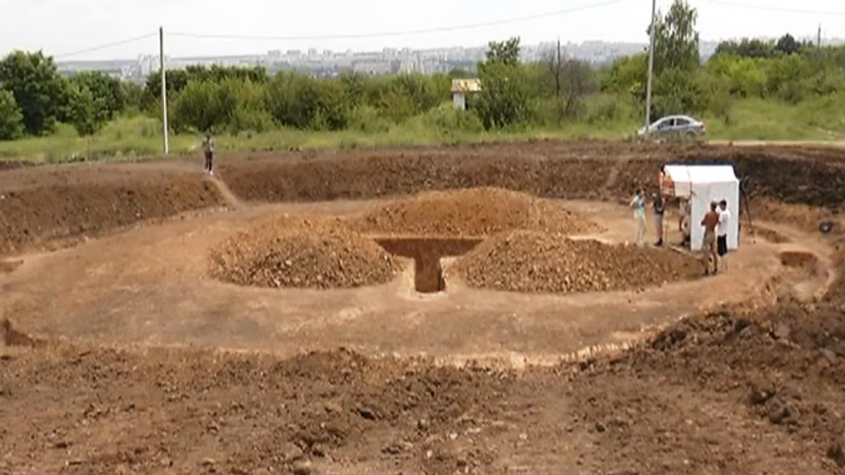 На Харківщині розкопали великий скіфський курган - фото 1