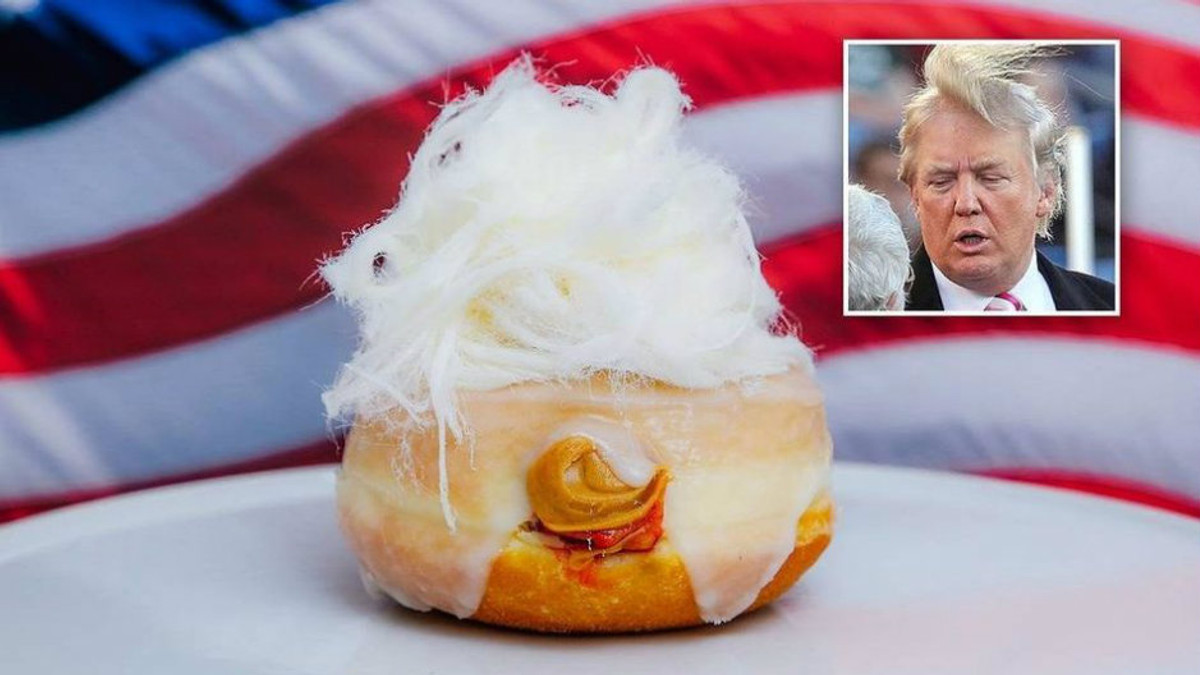 До Дня незалежності США Трампа перетворили на пончик - фото 1