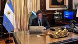 Новий президент Аргентини у прямому ефірі розіграв свою останню зарплату