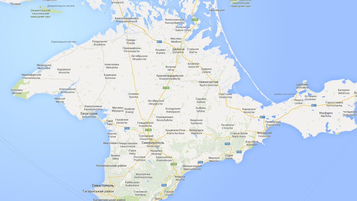 Google комунізував карту Криму - фото 1