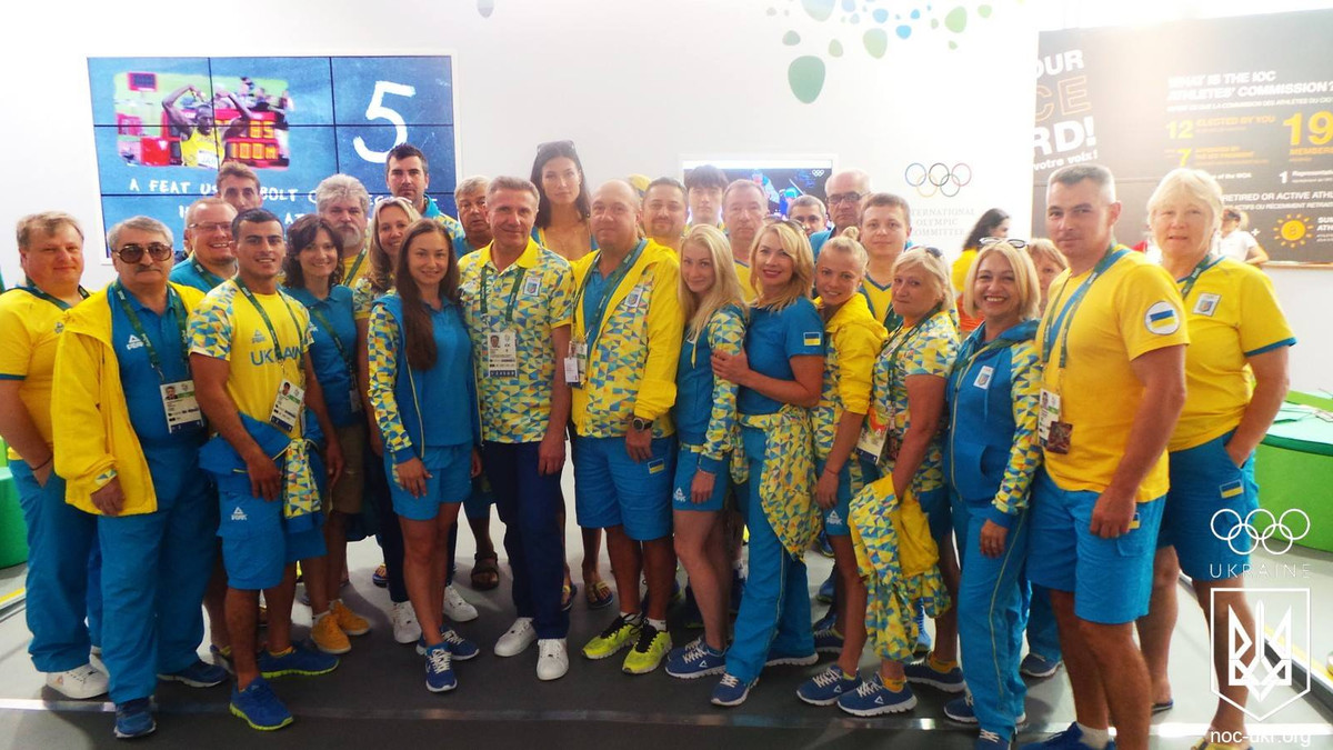 Українська збірна в Олімпійському селищі Ріо - фото 1