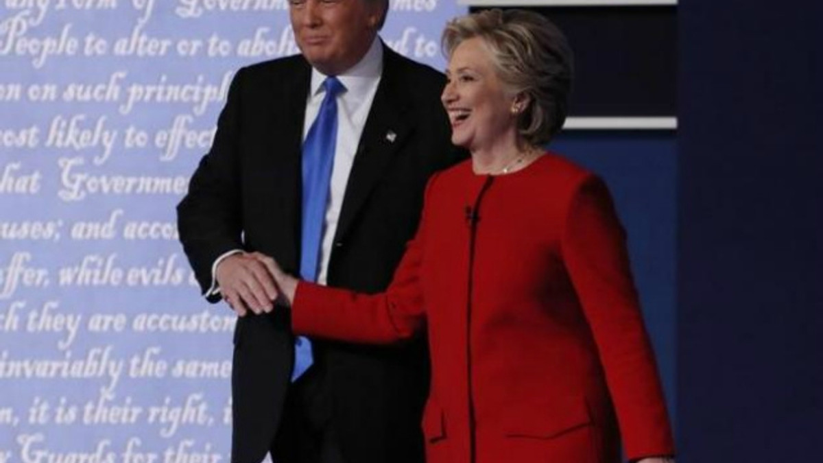 Опубліковано російське відео з дебатів Клінтон і Трампа - фото 1