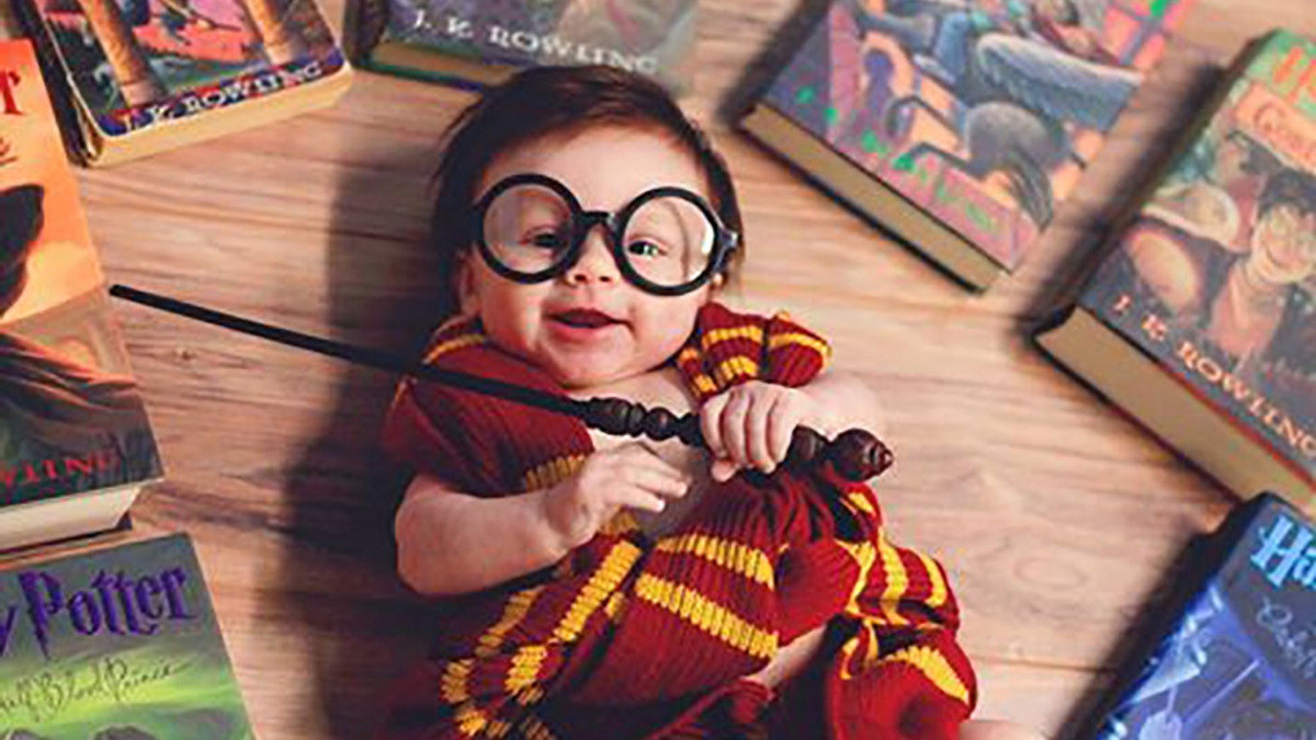 Мережу сколихнули фото 4-місяної дівчинки в образі Гаррі Поттера - фото 1