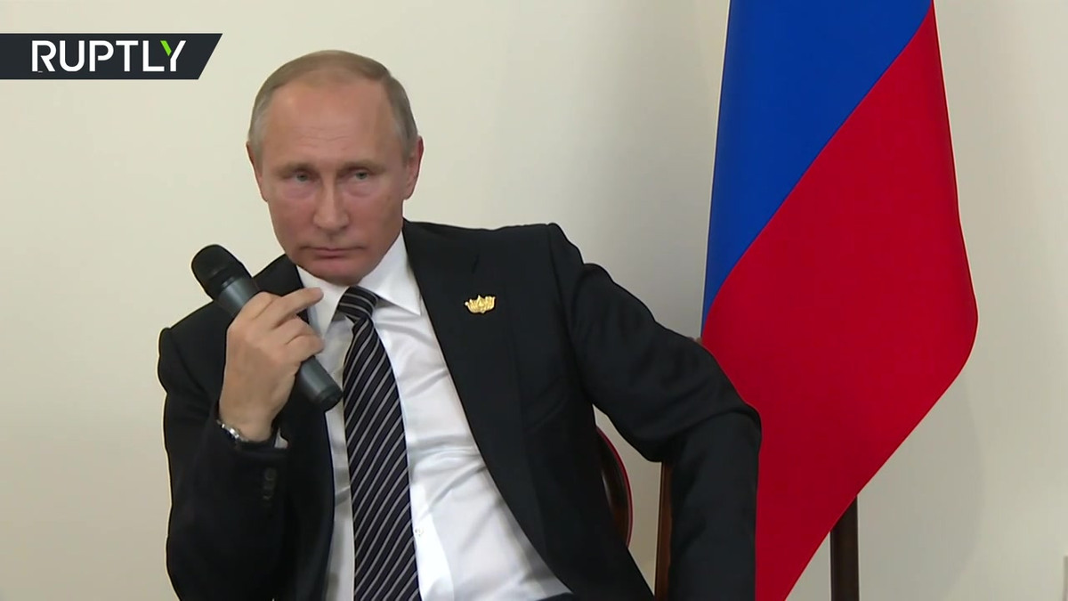 Путін відповів лайкою на питання про санкції: з'явилося відео - фото 1
