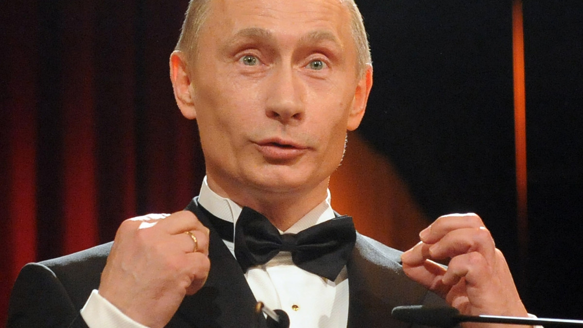 В мережі висміяли чергову сукню з Путіним - фото 1