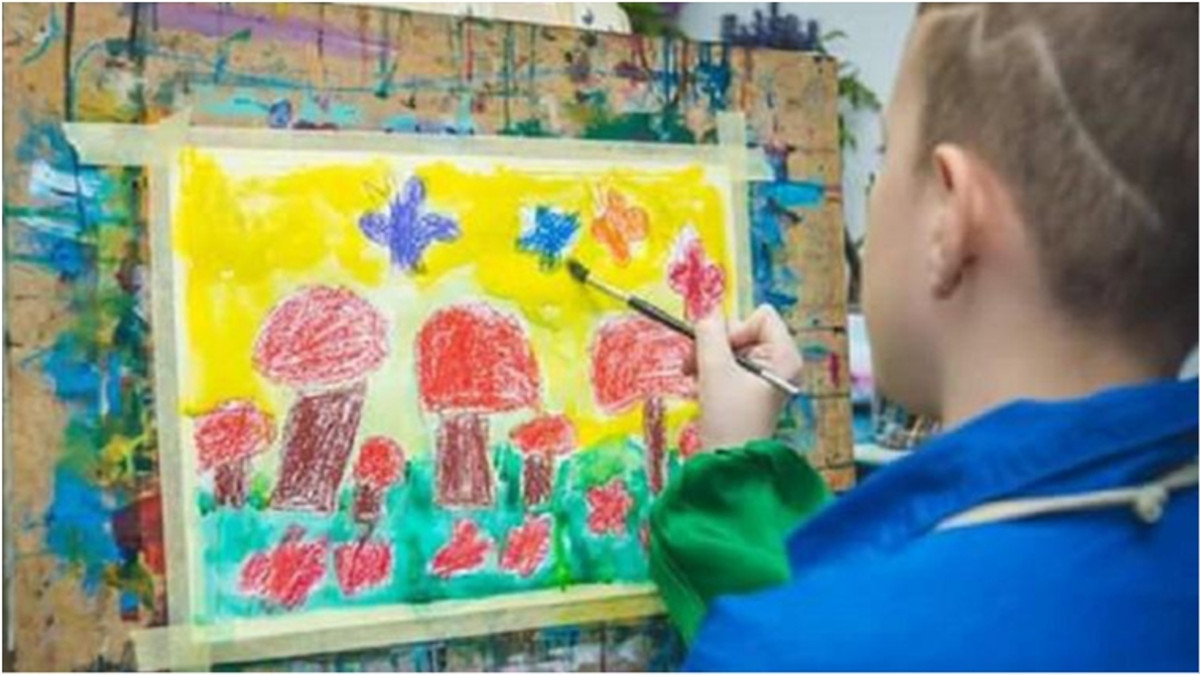 Дивовижні картини українського хлопчика-аутиста показали у Мілані - фото 1