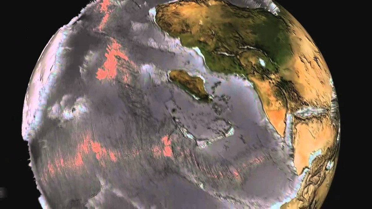 У вражаючому відео показали Землю без Світового океану - фото 1