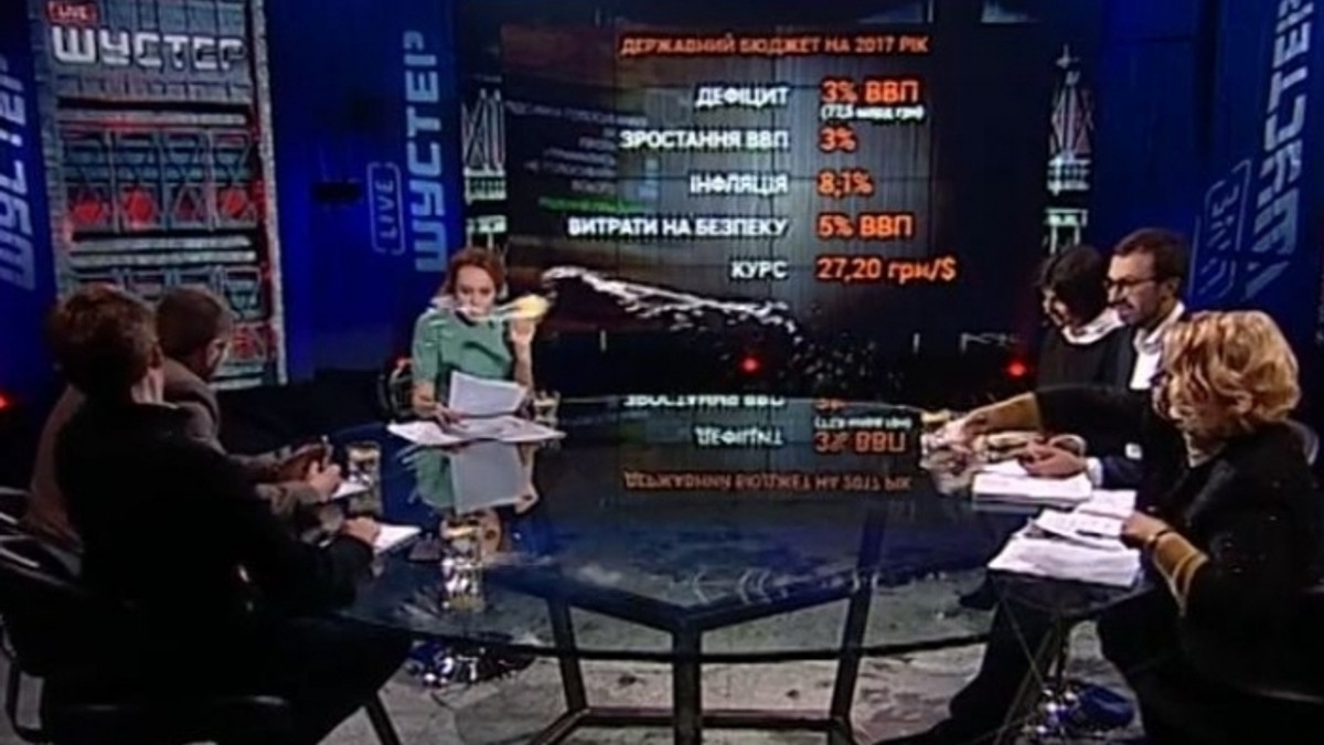 За бюджет: Радикала Мосійчука облили водою у прямому ефірі - фото 1