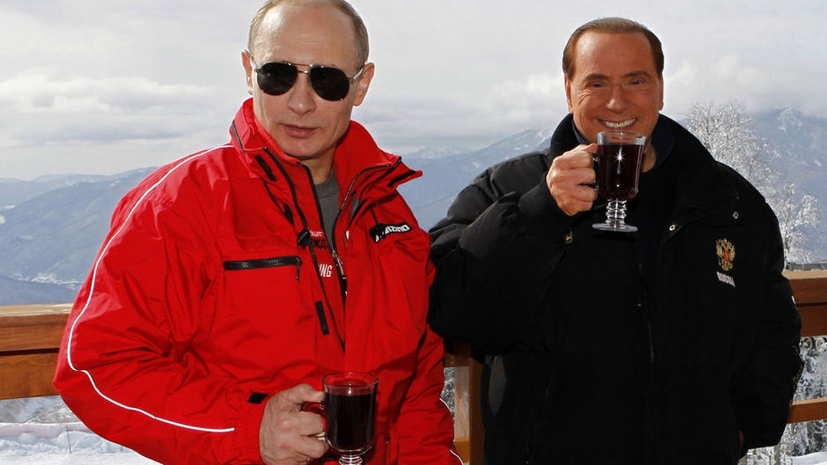 Путін і Берлусконі - фото 1