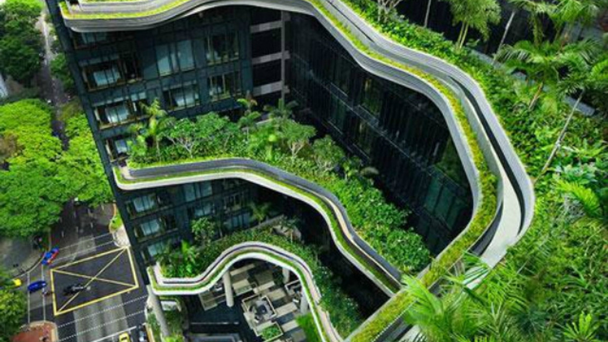 Як виглядає готель-сад у Сінгапурі - фото 1