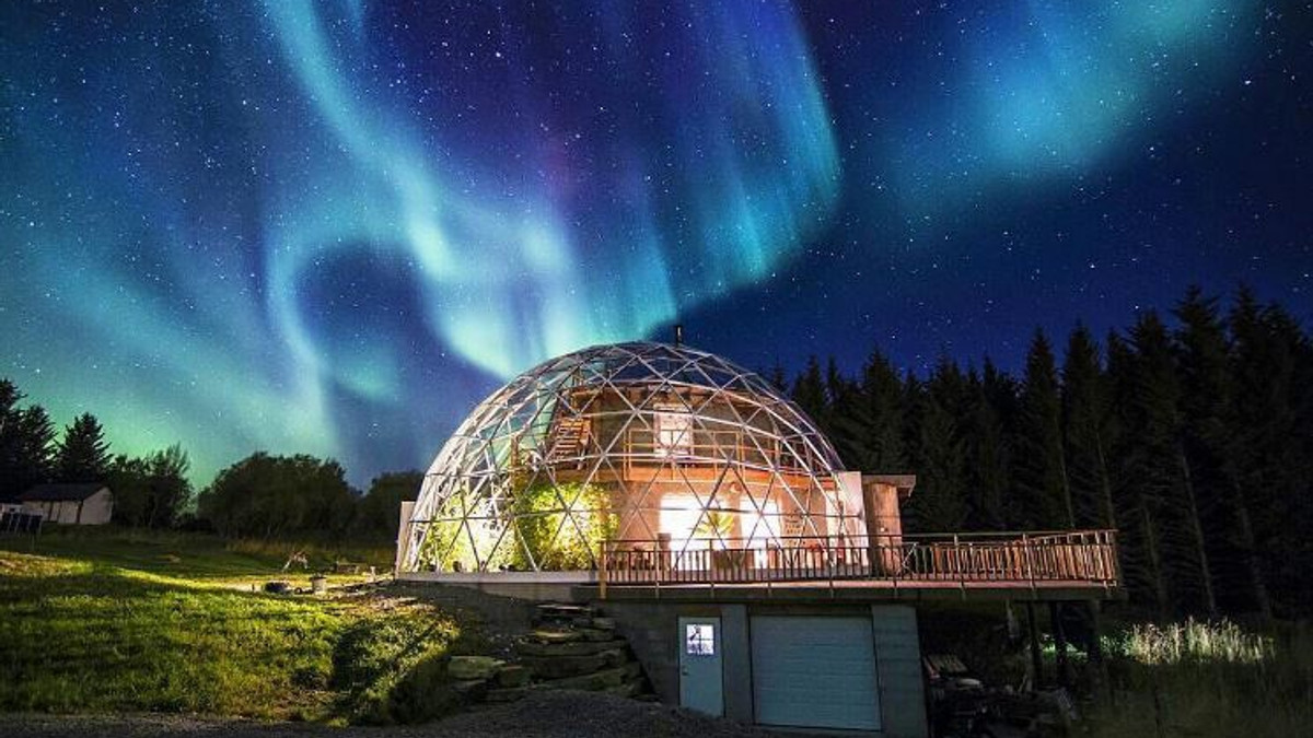 Норвезька сім'я збудувала неймовірний дім мрій під куполом - фото 1