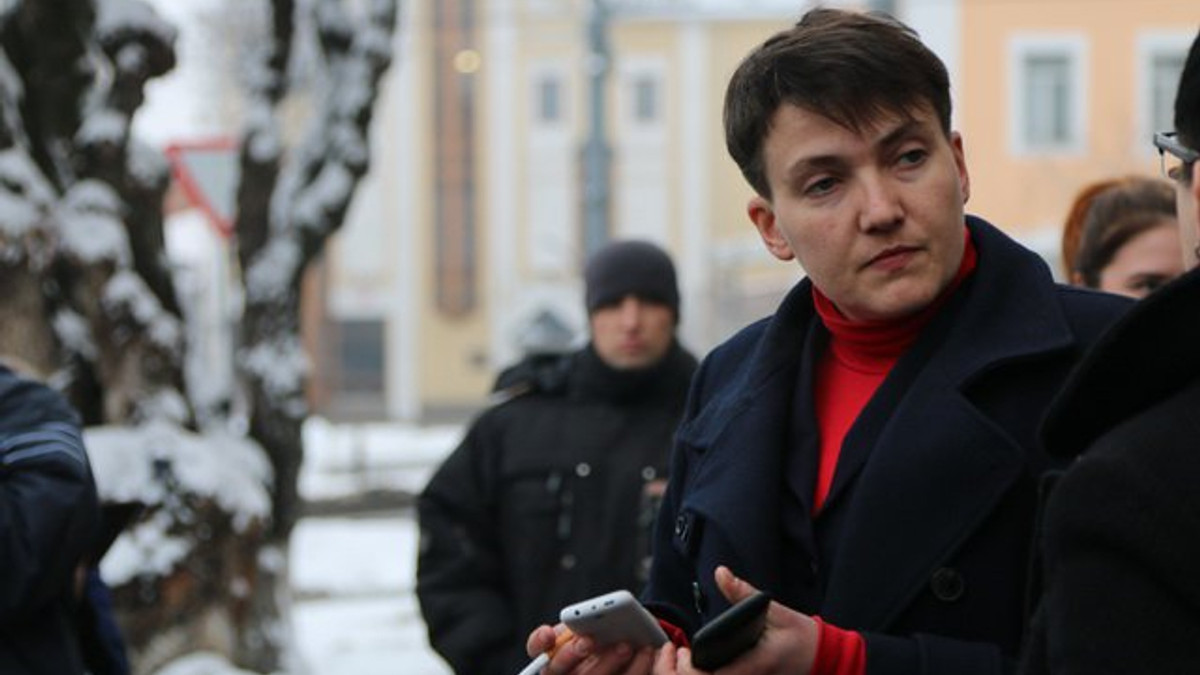 Бійці АТО не впустили Савченко на військовий завод - фото 1