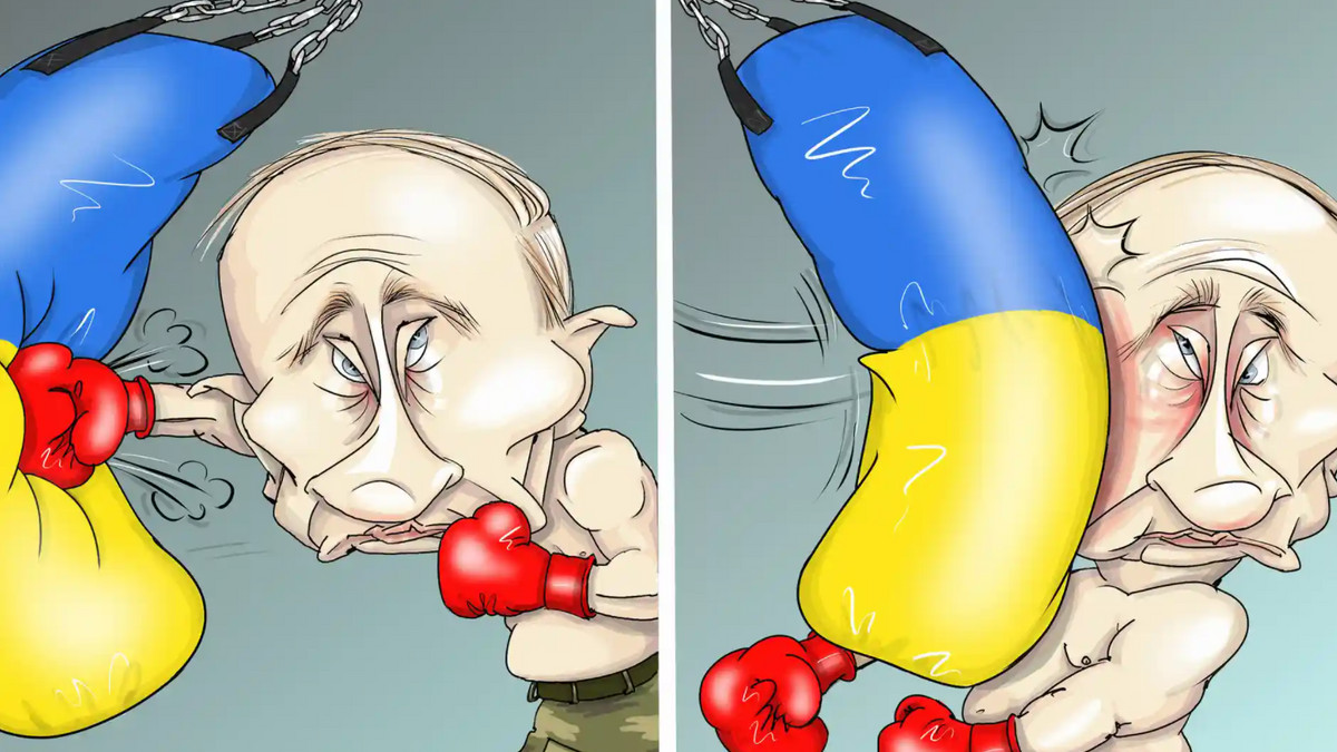 Карикатура на Путіна - фото 1