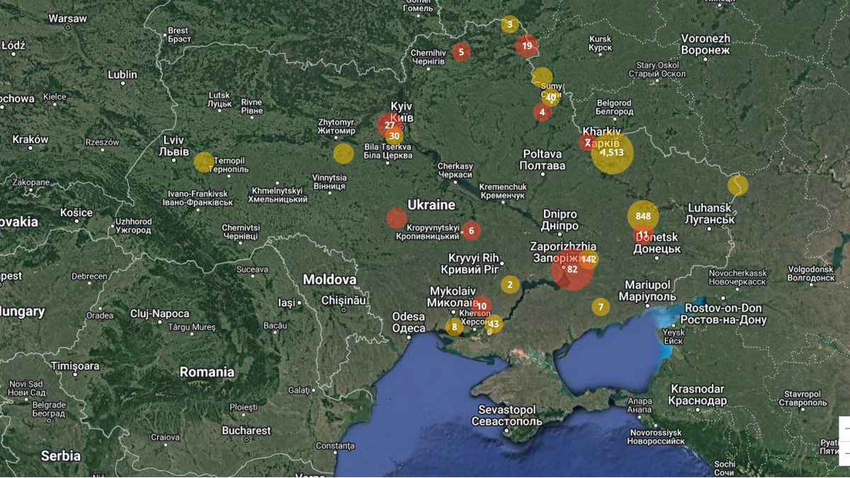 Відтепер в Україні доступна мапа замінованих територій - фото 1